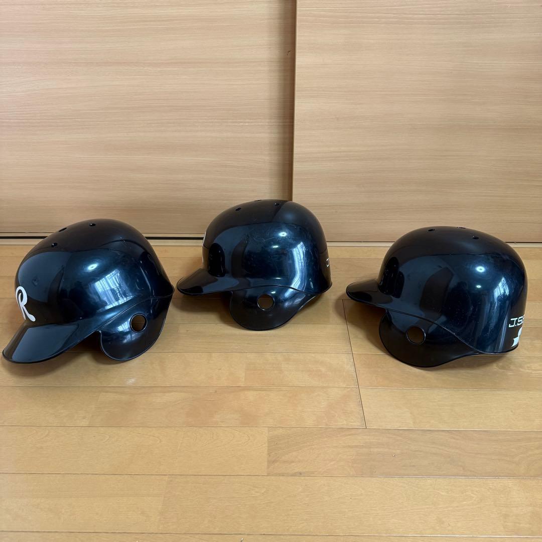 SSK 軟式用 片耳 右打ち ヘルメット 3点 収納袋 Oサイズ XOサイズ