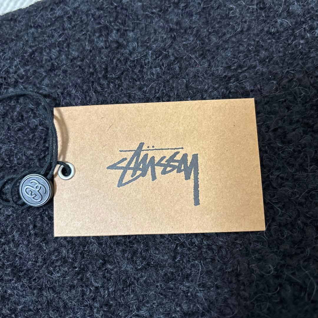 小物 STUSSY PIECED ALPACA WOOL SCARF