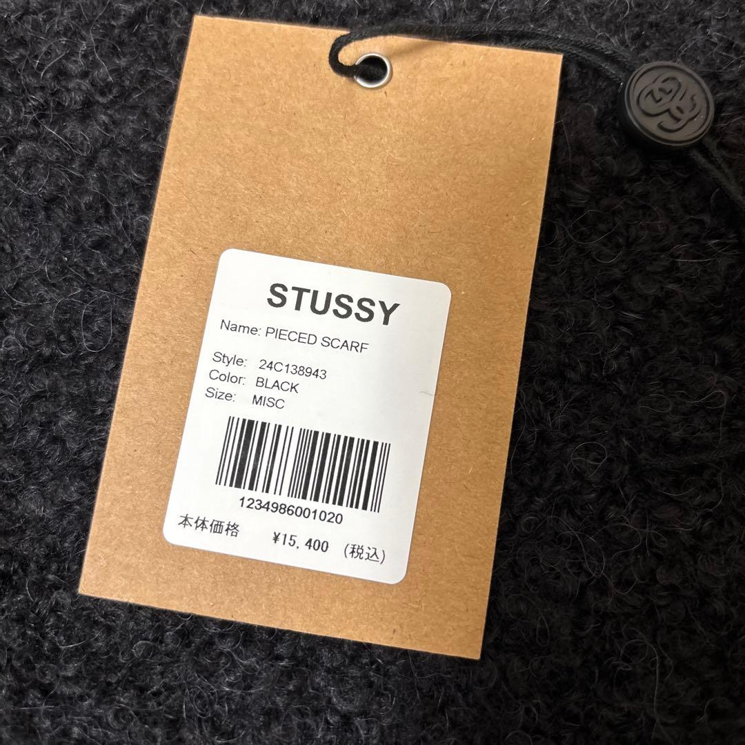 小物 STUSSY PIECED ALPACA WOOL SCARF