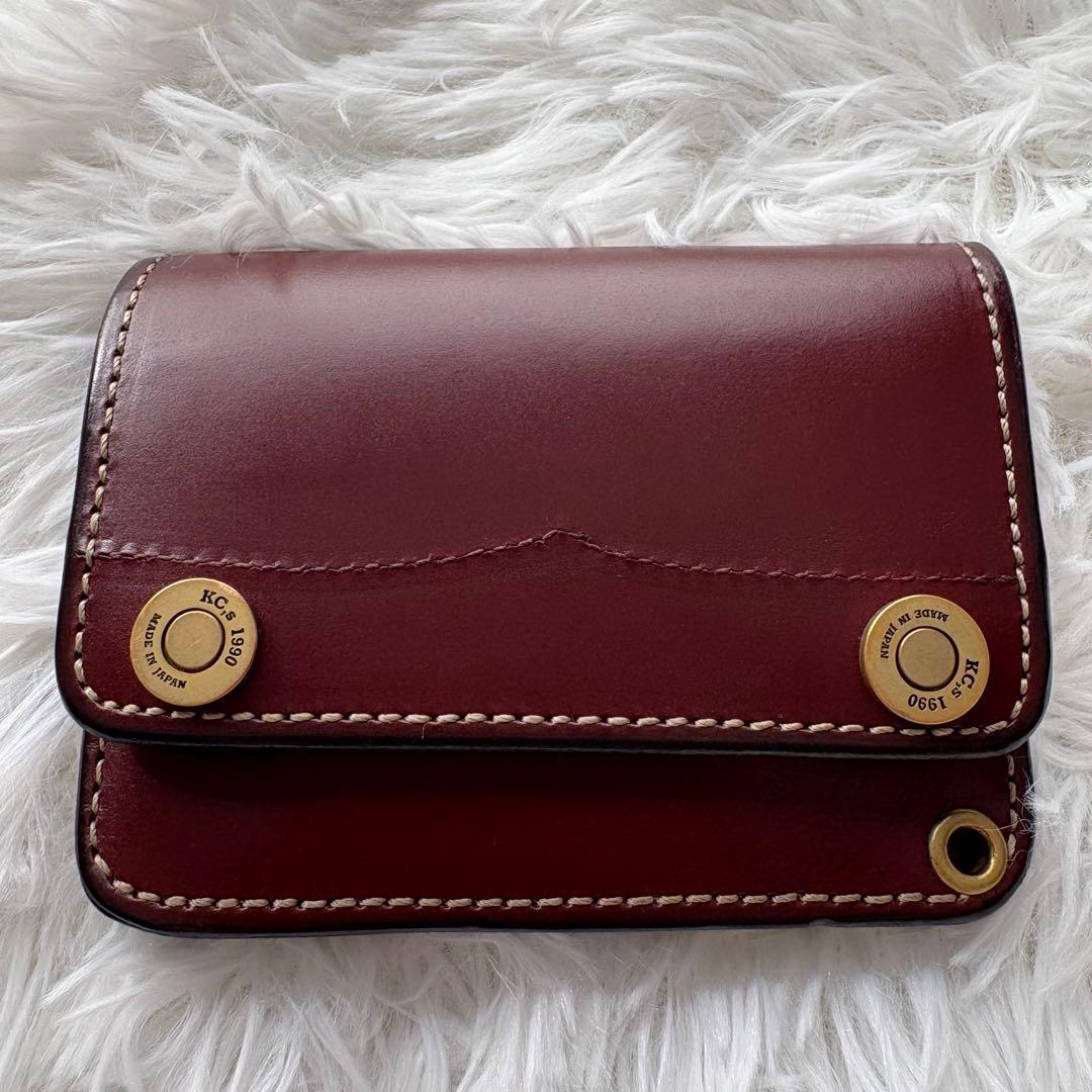 KC’S ケーシーズ ミニウォレット トラッカー ラティーゴ レザー 革 財布