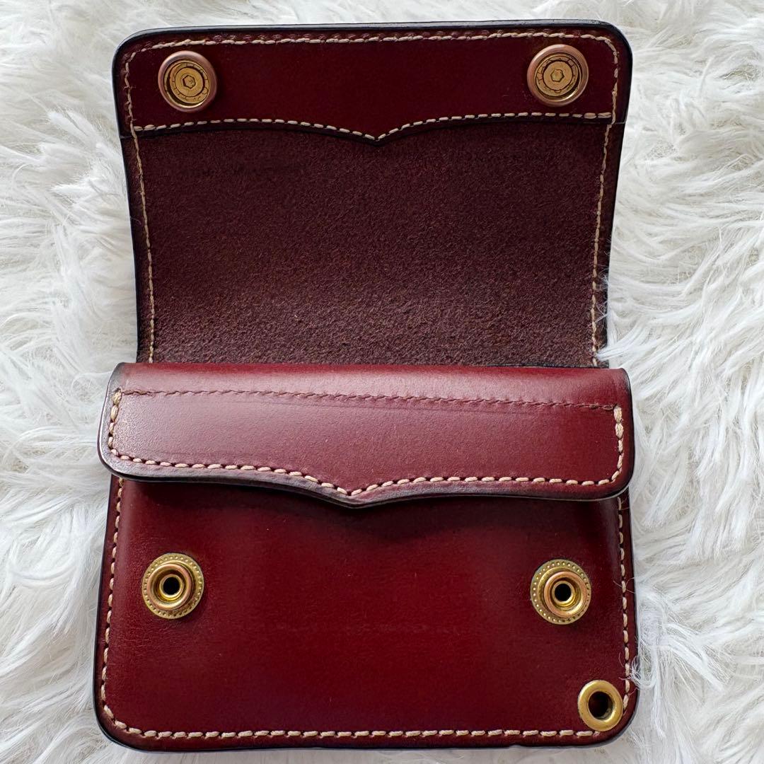 KC’S ケーシーズ ミニウォレット トラッカー ラティーゴ レザー 革 財布