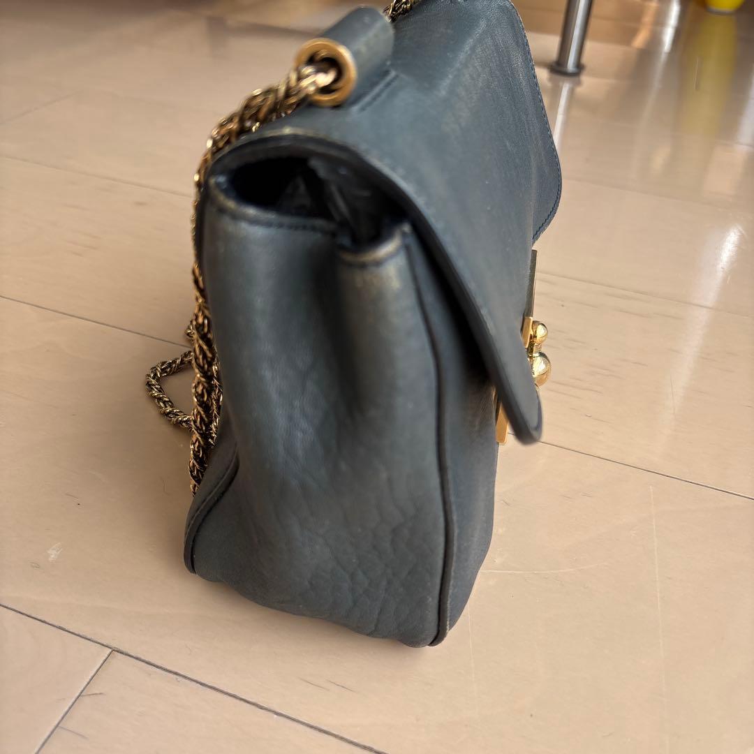Chloe クロエ エルシー elsie ショルダーバッグ グレー