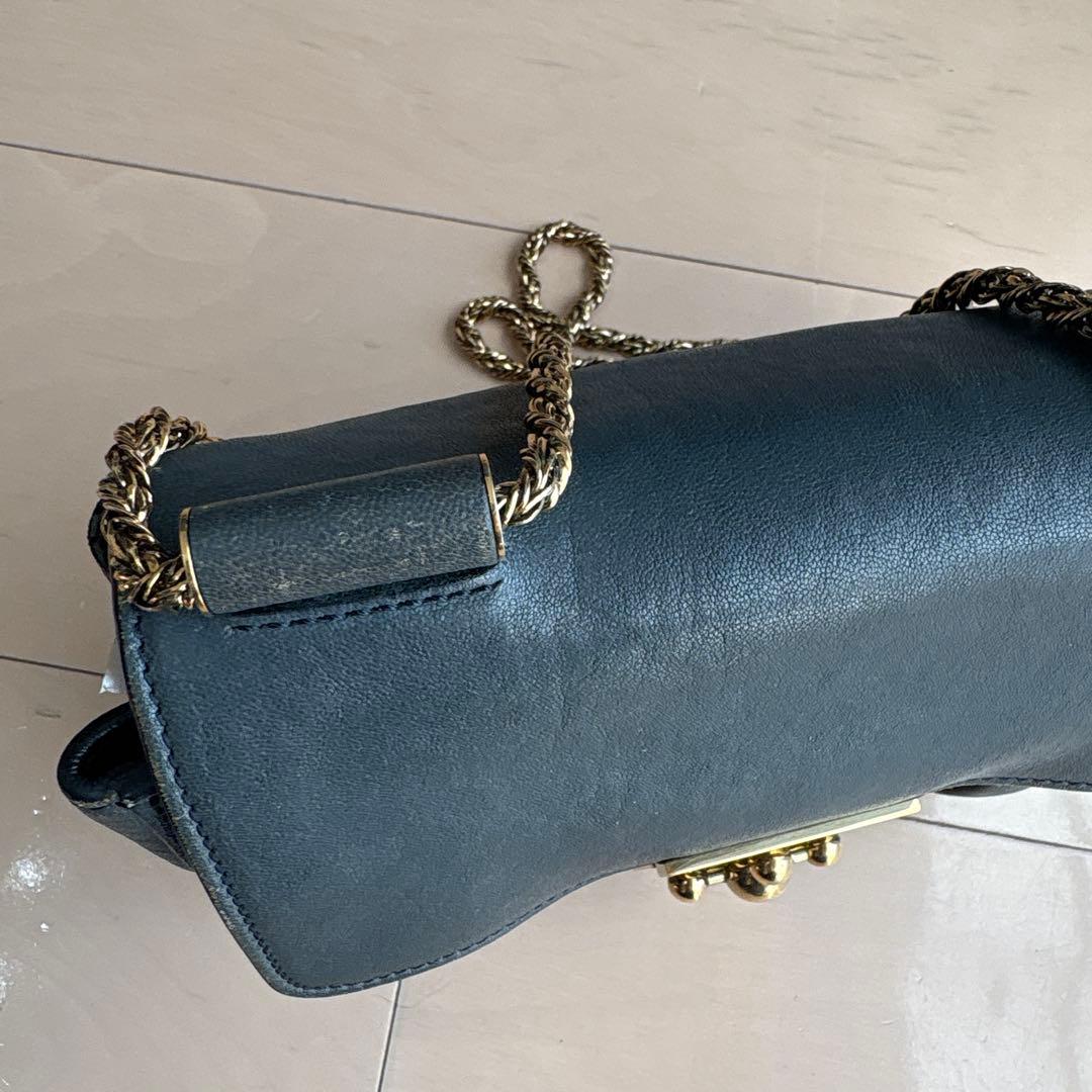 Chloe クロエ エルシー elsie ショルダーバッグ グレー