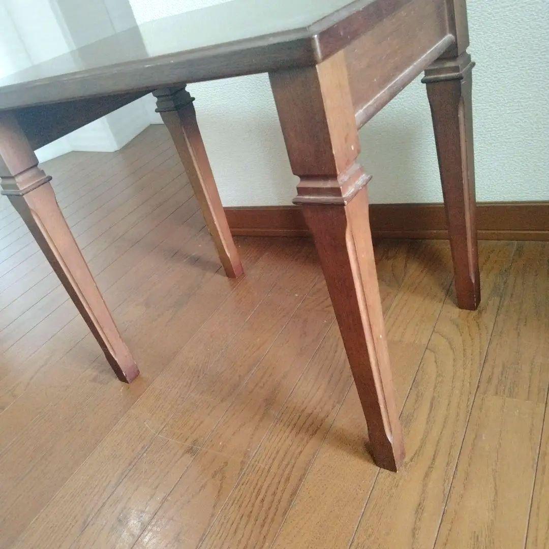 マルニ　地中海　ネスト/サイドテーブル　ブラウン木製　サイドテーブル