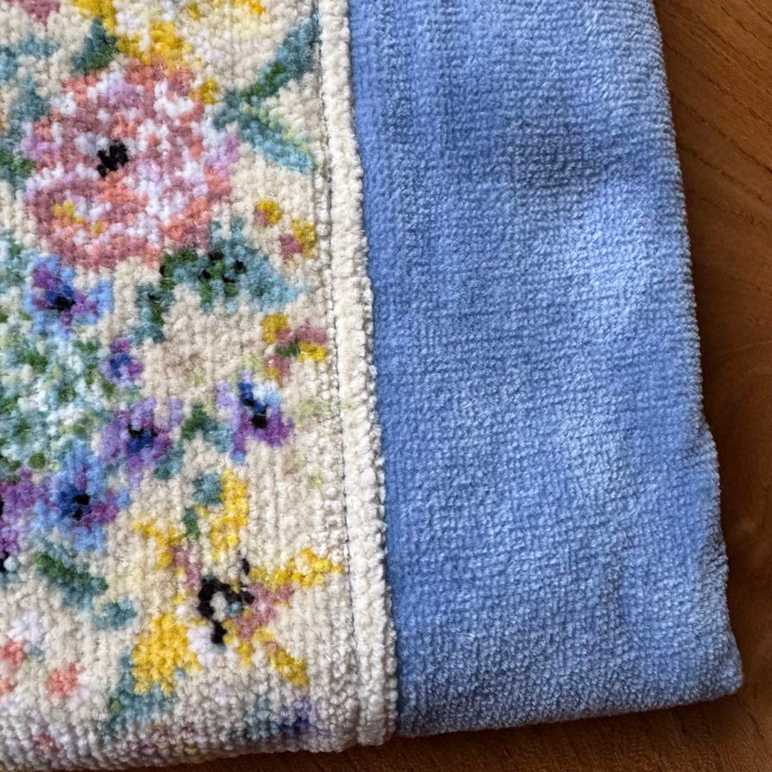 【新品未使用】ホットマン　エプロン　シェニール織り　ポケット付き　永遠色