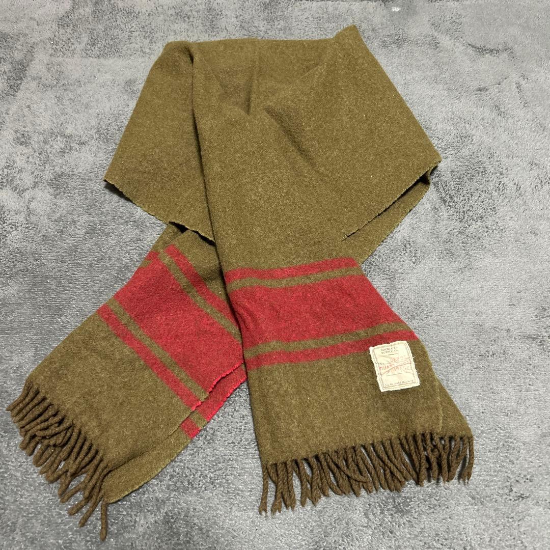 RRL ウール ストール マフラー ミリタリー　状態良好
