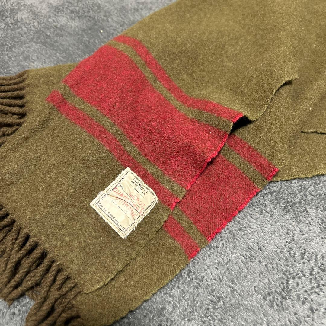 RRL ウール ストール マフラー ミリタリー　状態良好