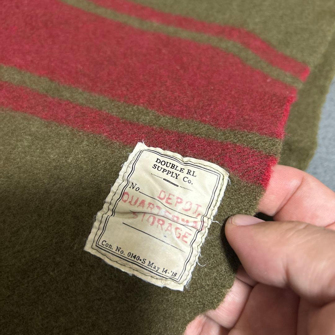 RRL ウール ストール マフラー ミリタリー　状態良好