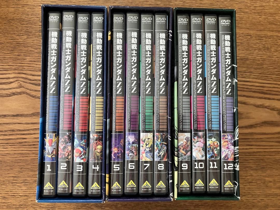 マ*サ様 機動戦士ガンダムZZ メモリアルボックス版 Part-Ⅰ〜Ⅲ 初回限定