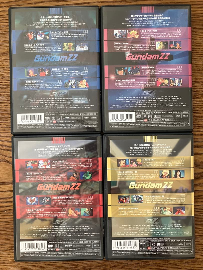 マ*サ様 機動戦士ガンダムZZ メモリアルボックス版 Part-Ⅰ〜Ⅲ 初回限定