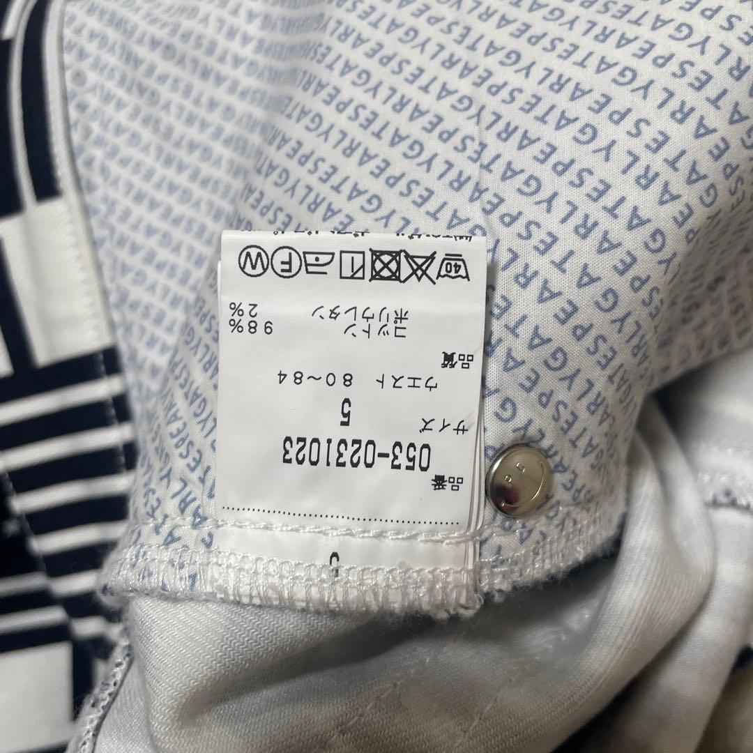 PEARLY GATES ストライプパンツ 新品タグ付き