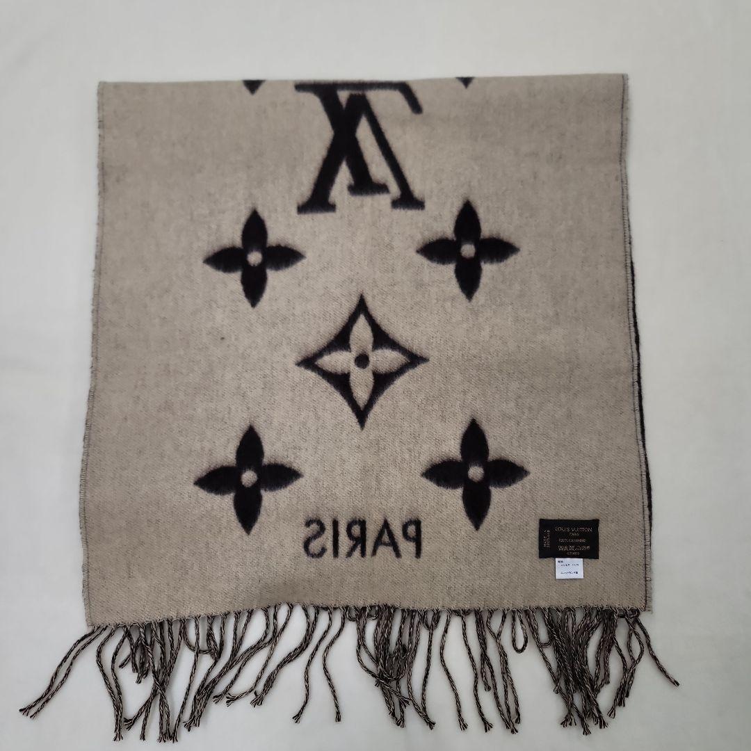 LOUIS VUITTON カシミヤマフラー Monogram