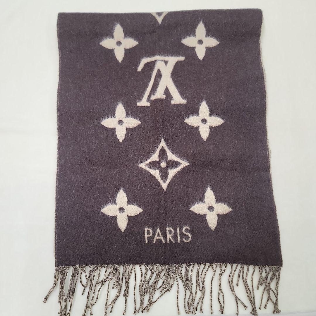 LOUIS VUITTON カシミヤマフラー Monogram