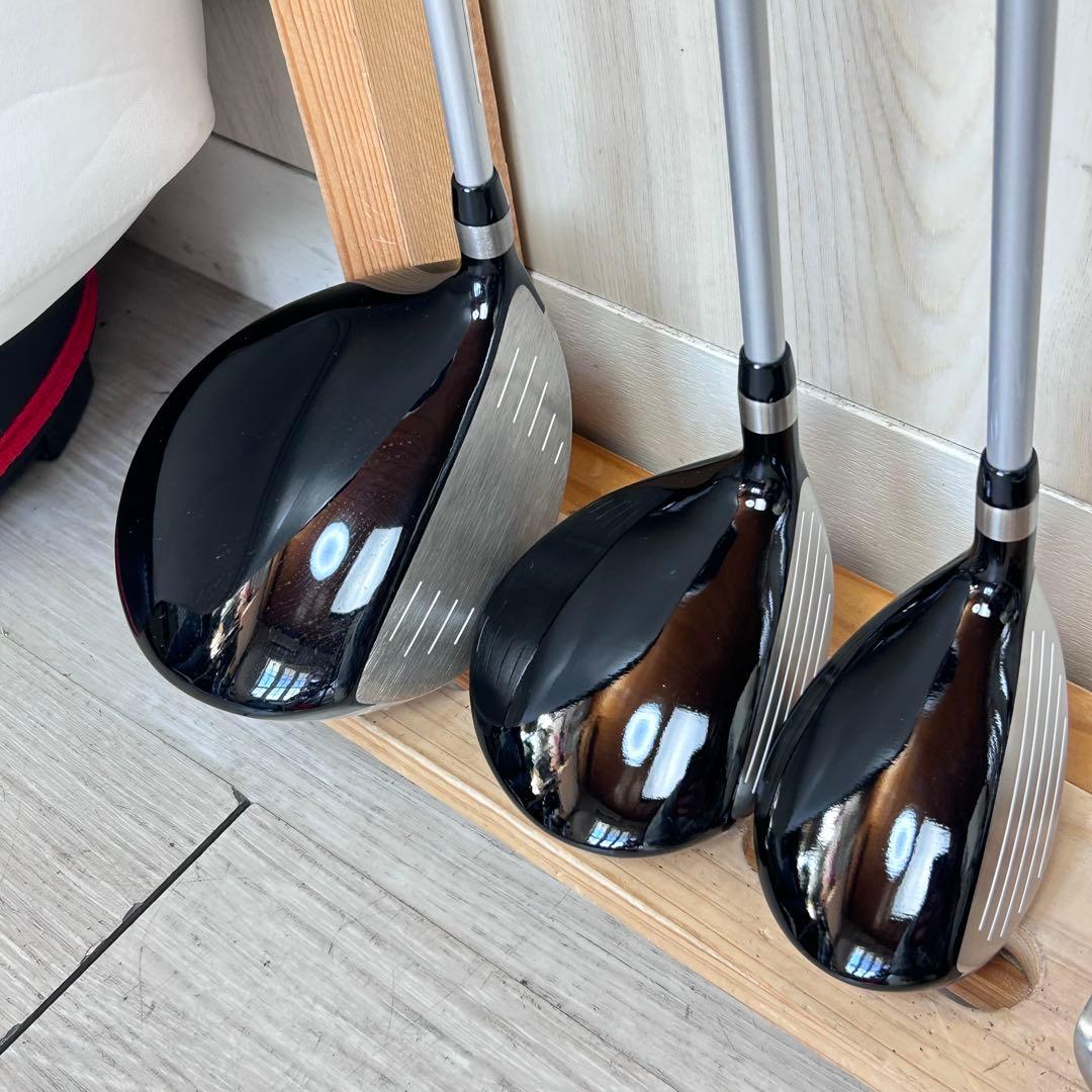 【メンズ右】ツアーステージ V002 メンズゴルフセット 美品　初心者