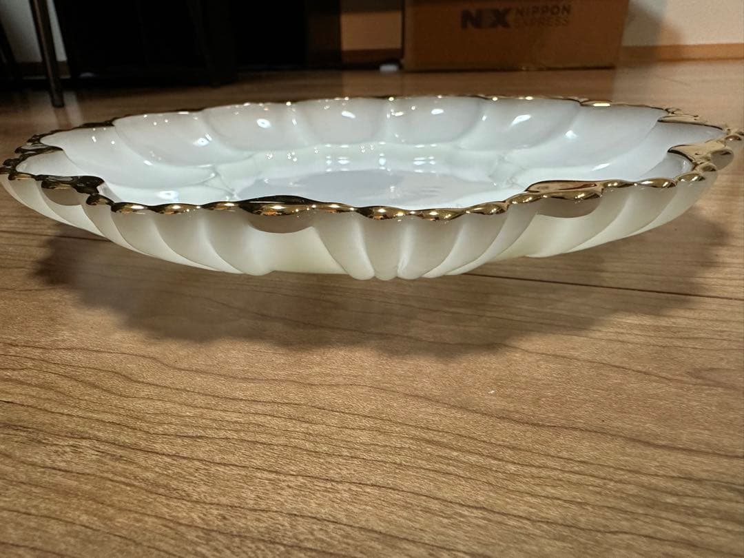 ファイヤーキング　エッグプレート ターコイズ/ホワイト/アイボリー３点セット