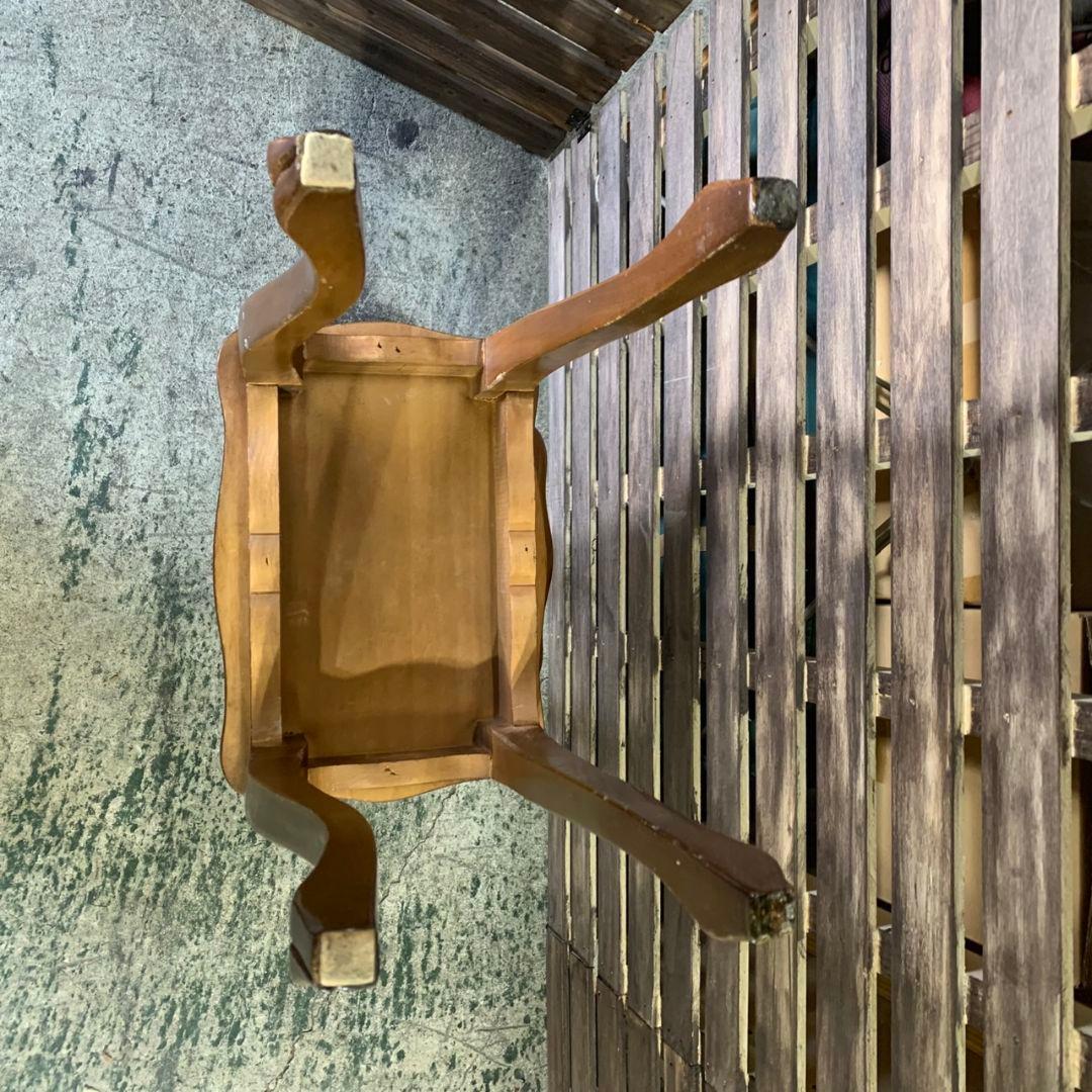 H886 レトロ家具 木製ネストテーブル 2点セット サイドテーブル 飾り棚