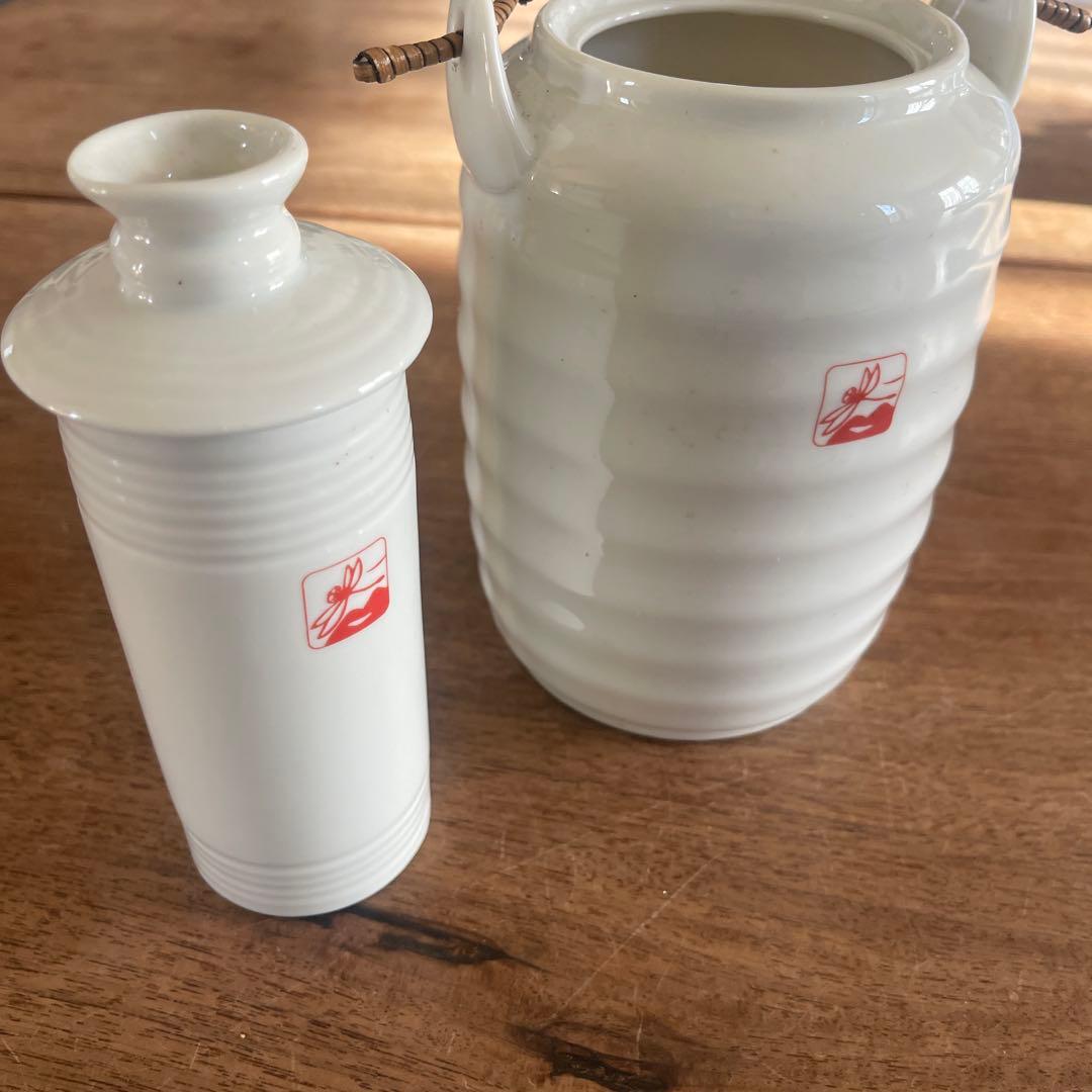 熱燗用のトンボマークの陶器