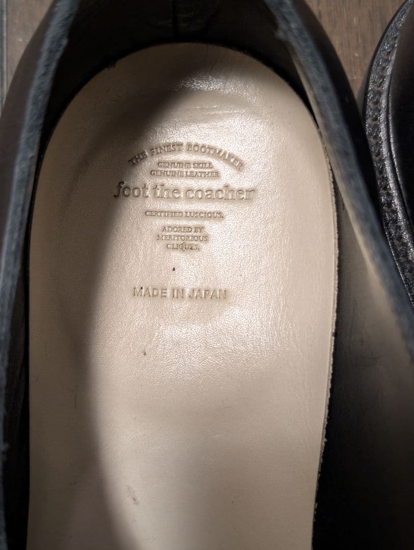 foot the coacher チロリアンシューズ サイズ9 27cm