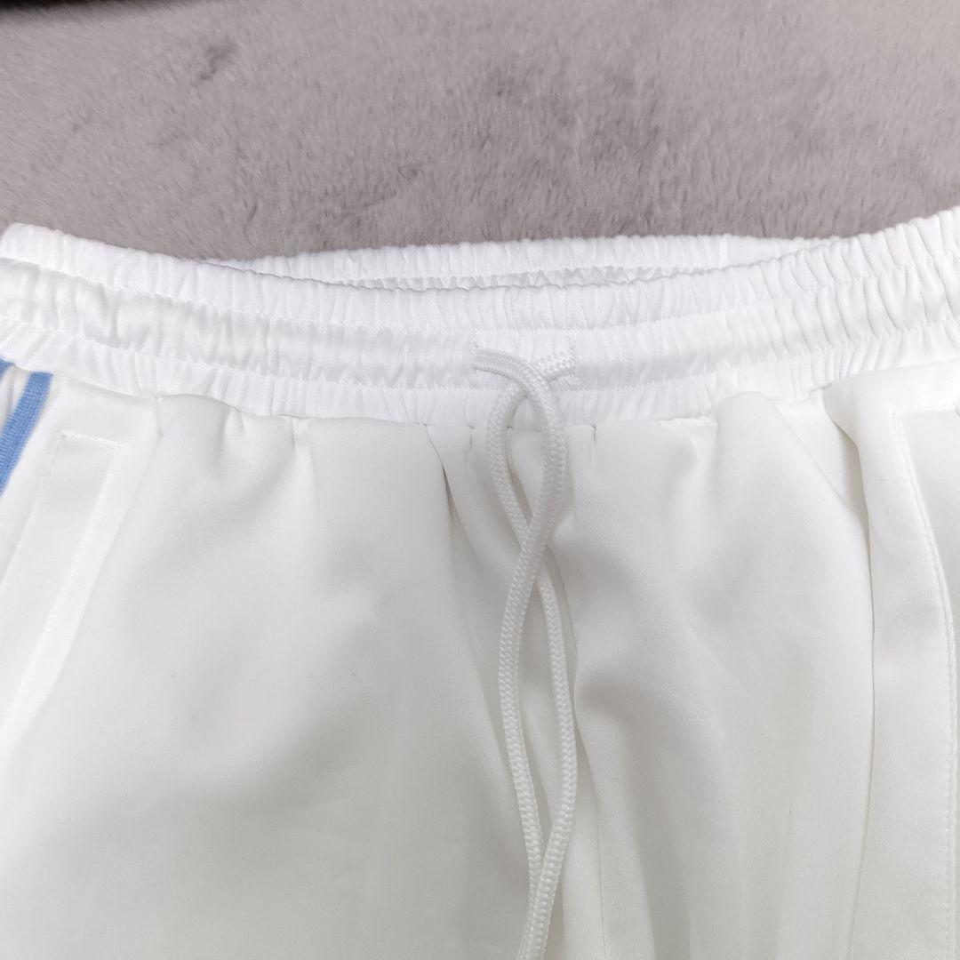 Amilige ハトメベルト付きライン入り パンツ