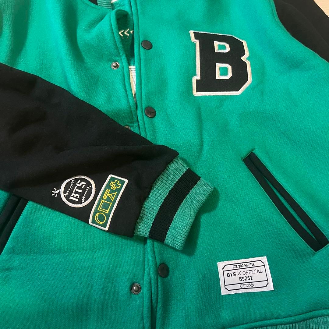 bts 3rd master army zip ベースボールジャンパー