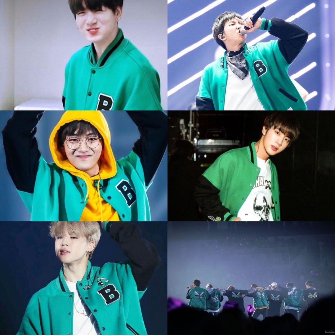 bts 3rd master army zip ベースボールジャンパー