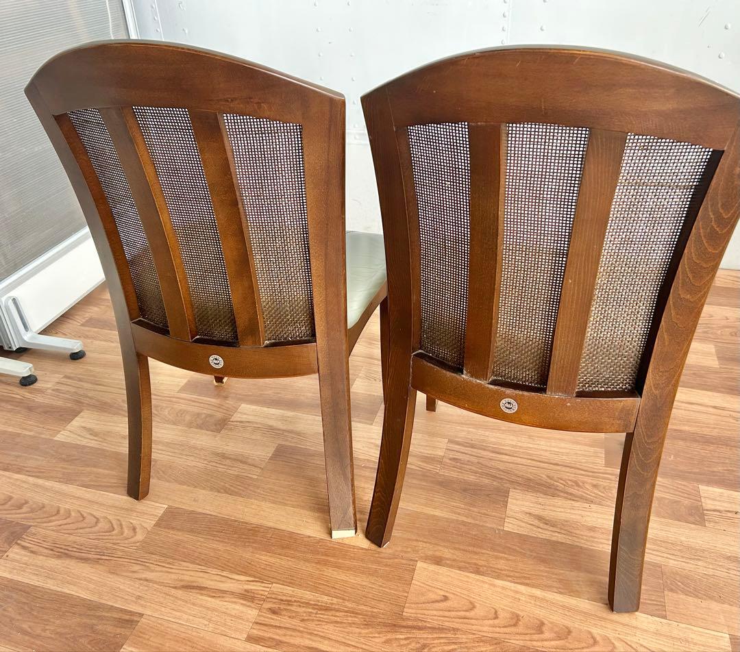 しるくダイニングチェア　2脚　椅子　インテリア　オシャレ