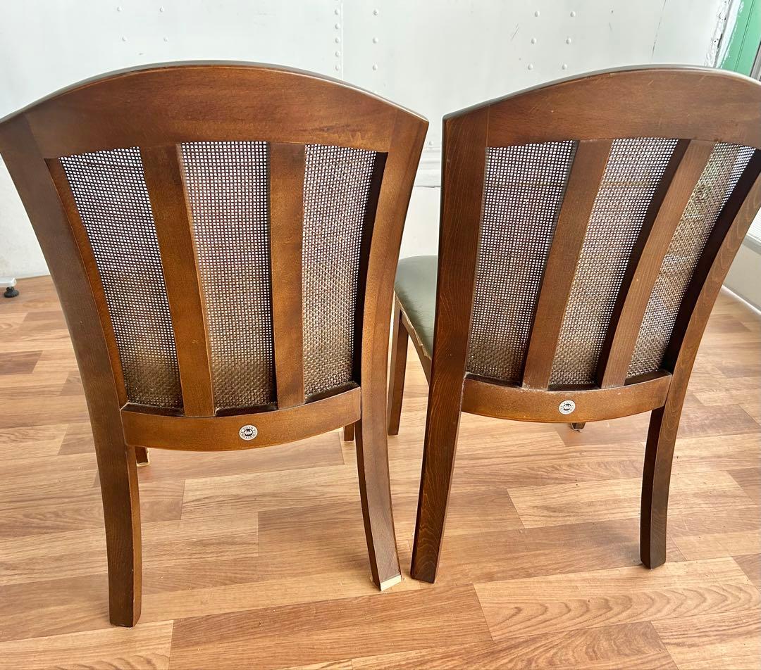 しるくダイニングチェア　2脚　椅子　インテリア　オシャレ