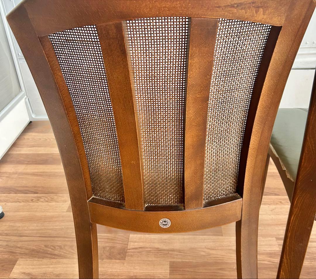 しるくダイニングチェア　2脚　椅子　インテリア　オシャレ