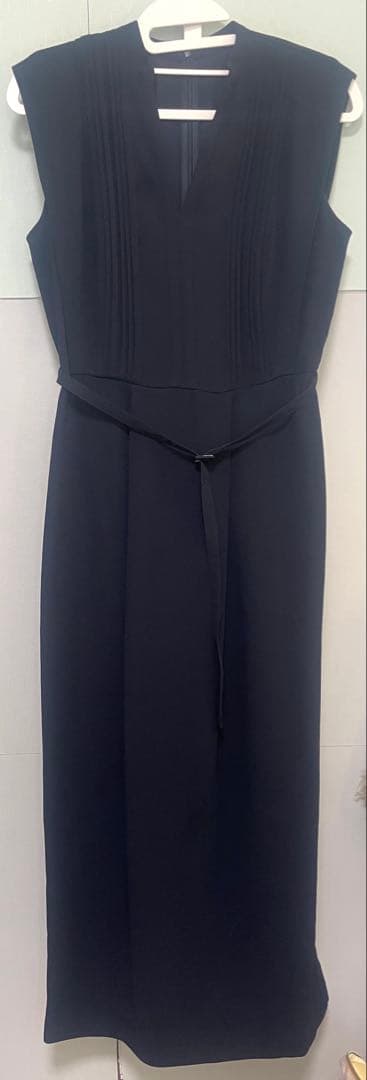 新品未使用anuans トリアセスキッパーネックワンピースSサイズ