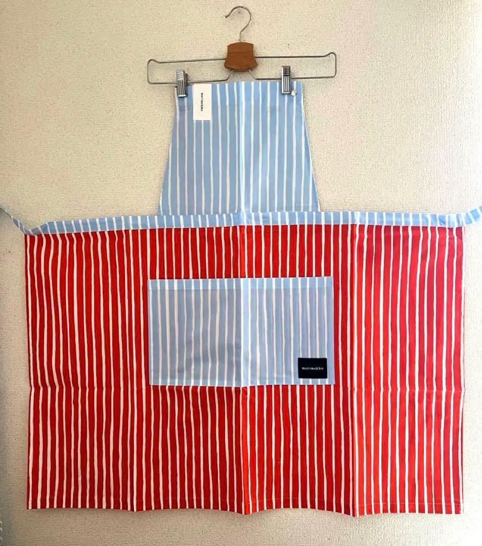 ☺︎新品未使用☺︎マリメッコ　marimekko エプロン　ピッコロ　希少