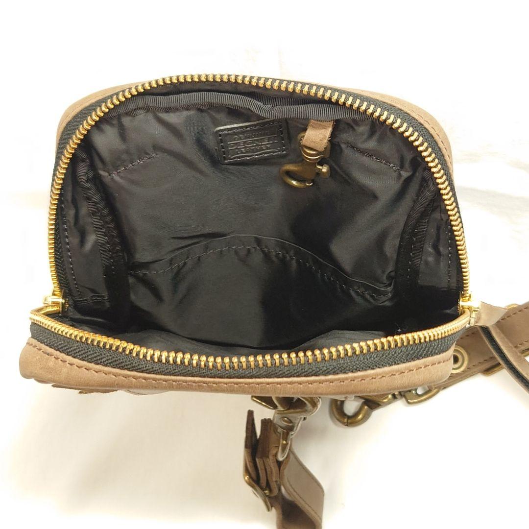 【2,300円値下げ！】未使用美品デグナーW-49レザーホルスターバッグ