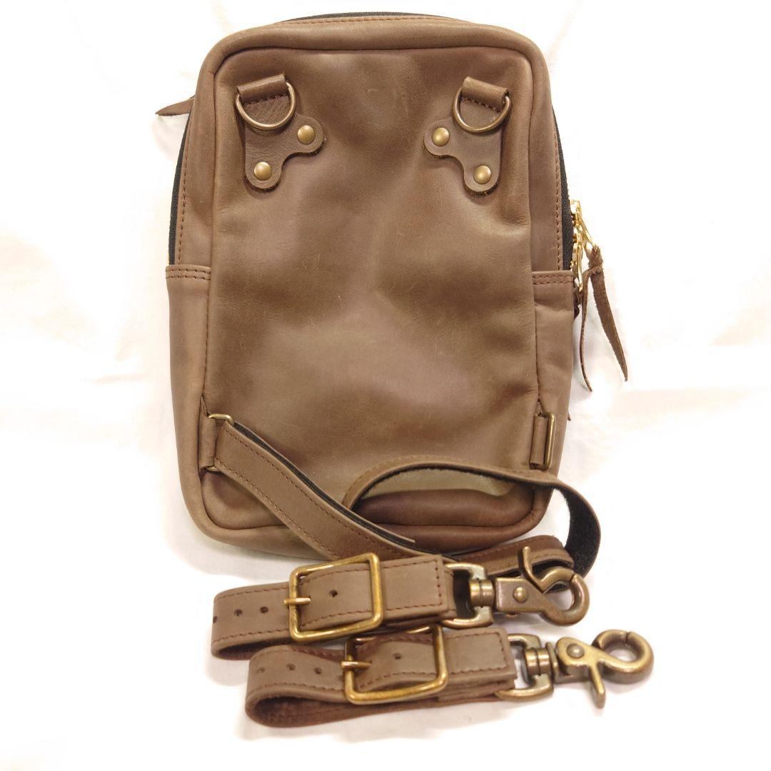 【2,300円値下げ！】未使用美品デグナーW-49レザーホルスターバッグ