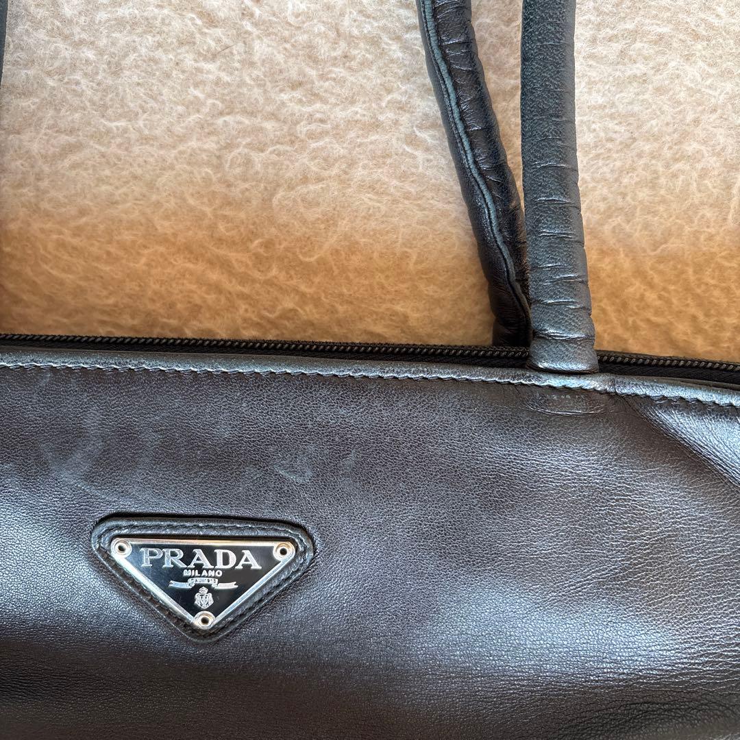 PRADA 黒 トートバッグ