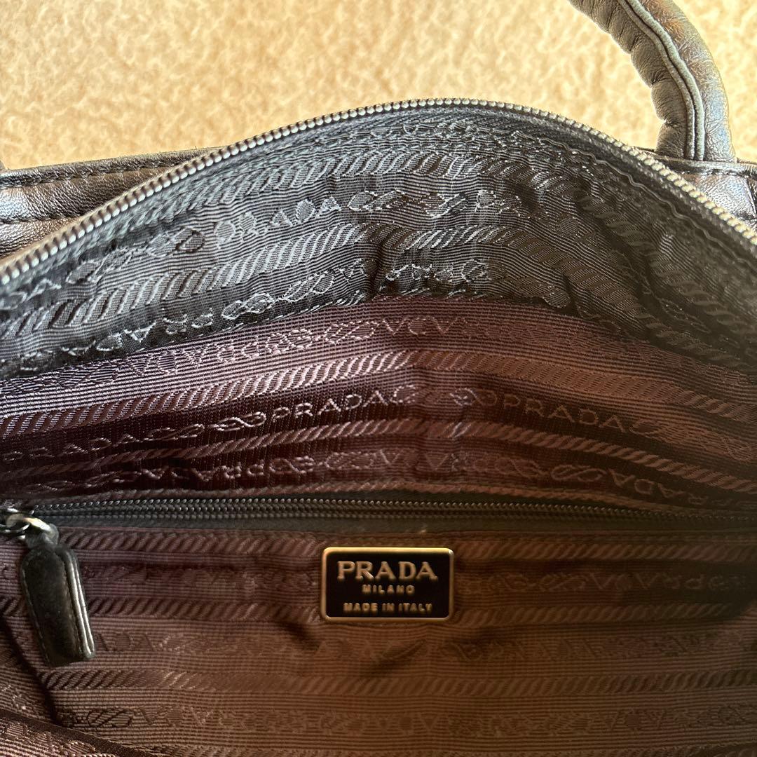 PRADA 黒 トートバッグ
