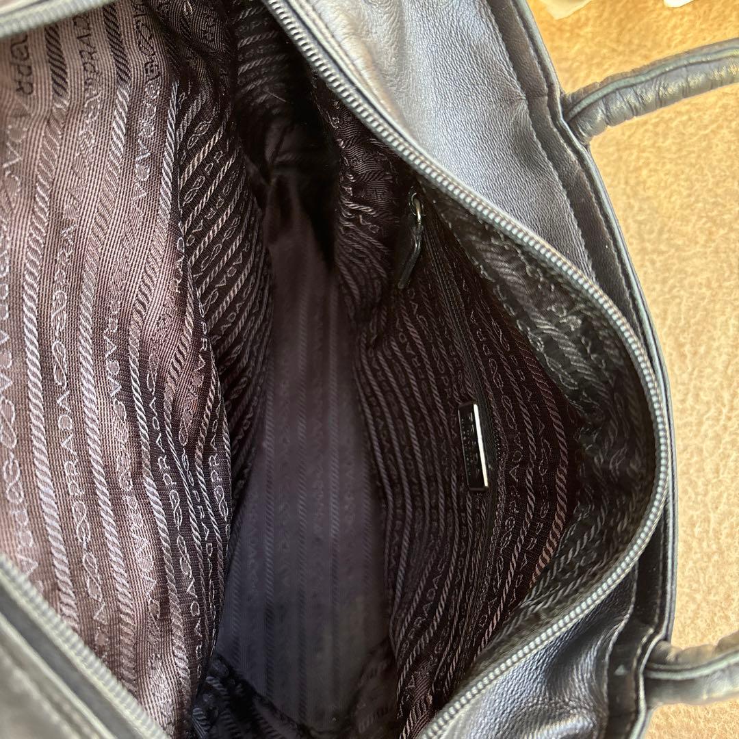 PRADA 黒 トートバッグ