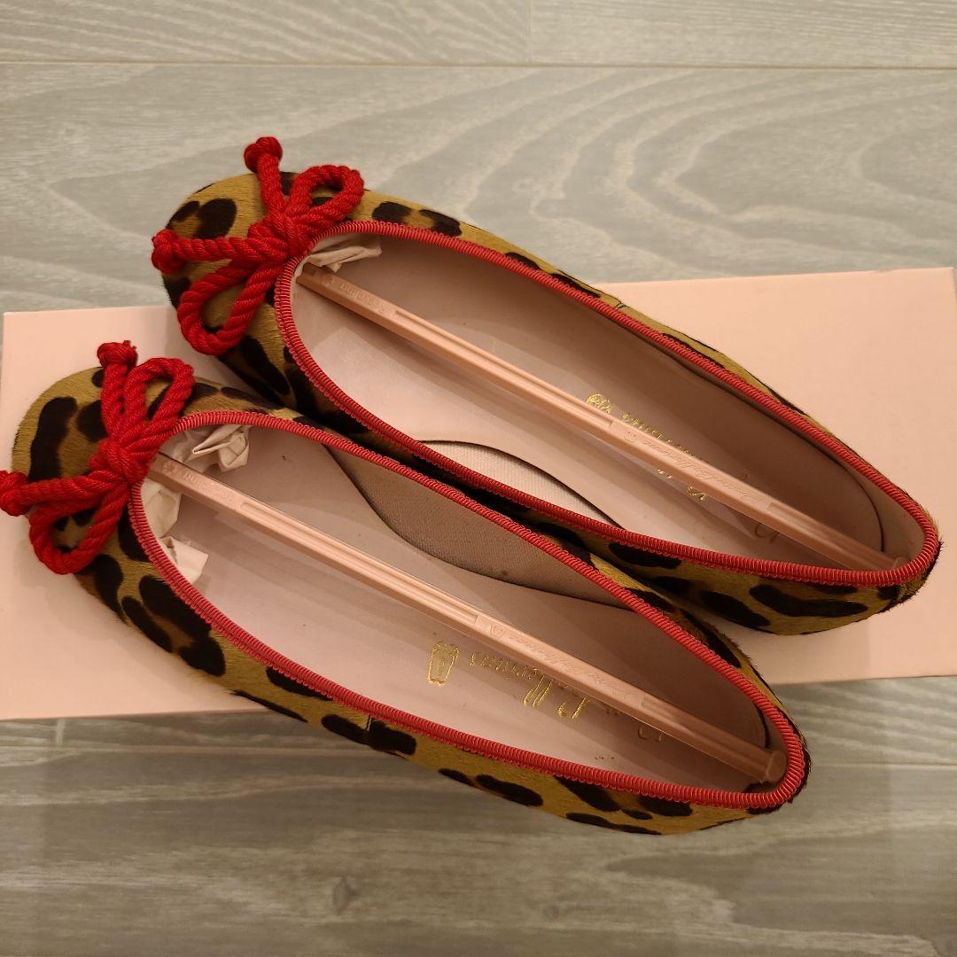 PrettyBallerinas レオパード柄 バレエシューズ　美品