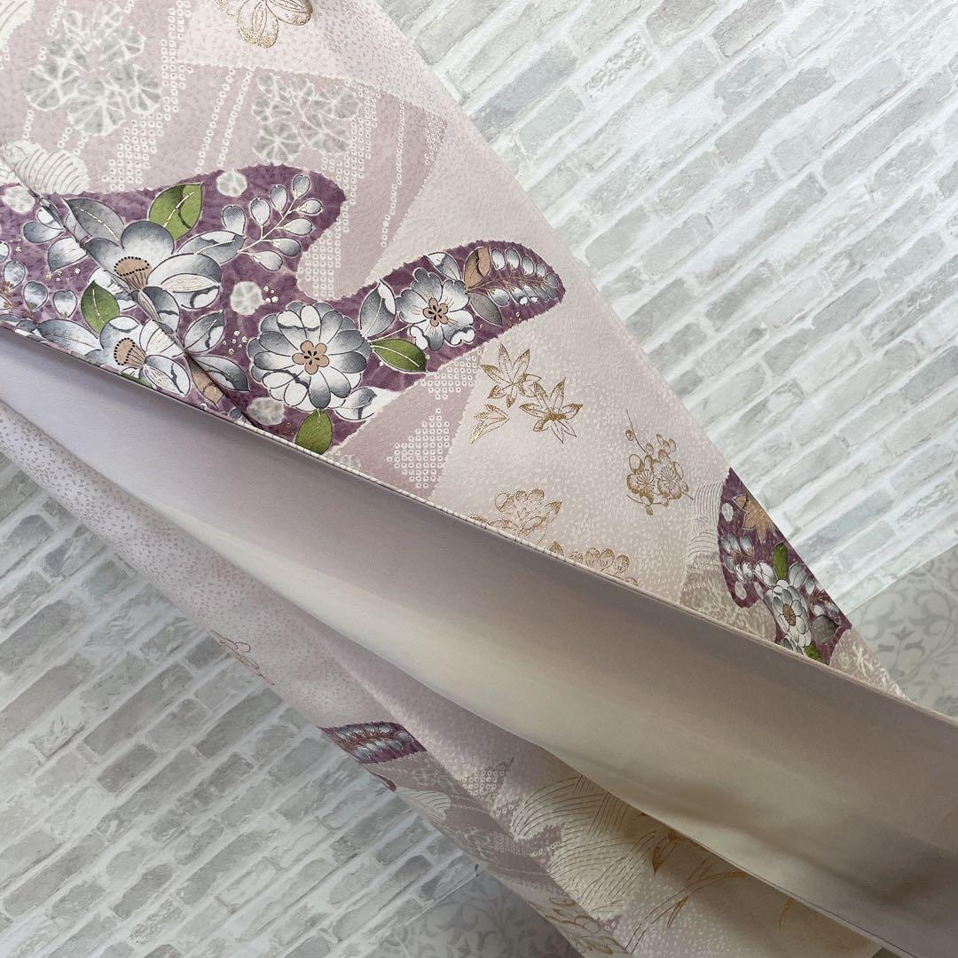 訪問着　フルセット　辻ヶ花　金彩加工　着物　P1