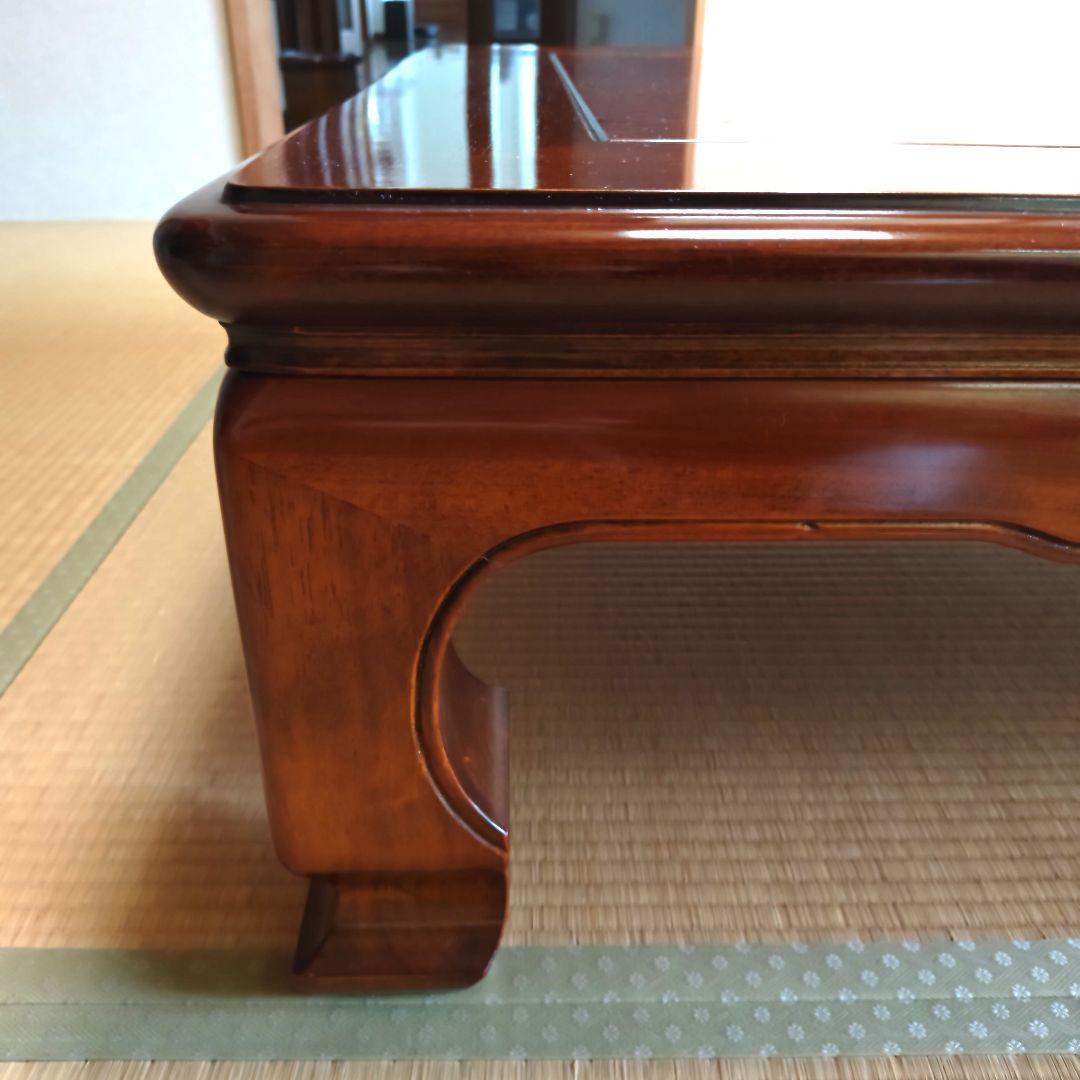 座卓　木製品　高級　６畳　艶　昭和レトロ