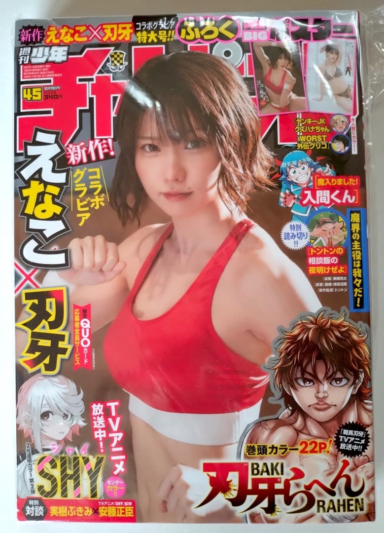 【美品】週刊少年チャンピオン 2023年10月19日号 No.45 えなこ