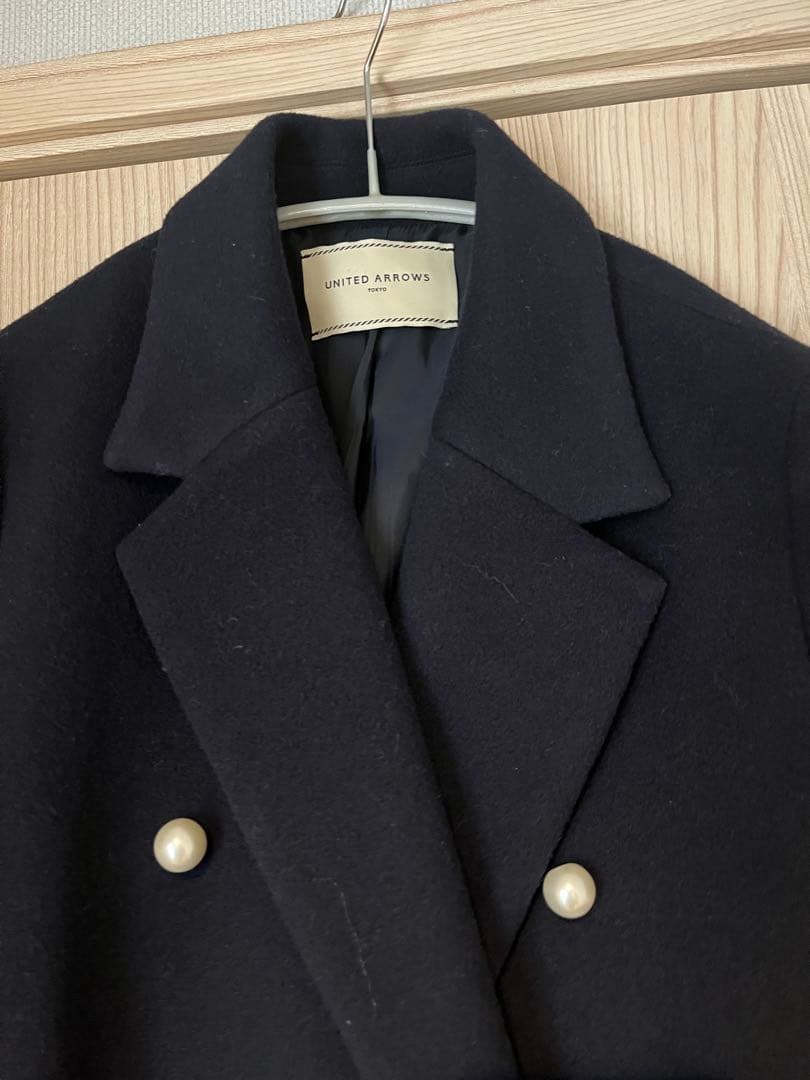 ユナイテッドアローズネイビーコート38サイズ