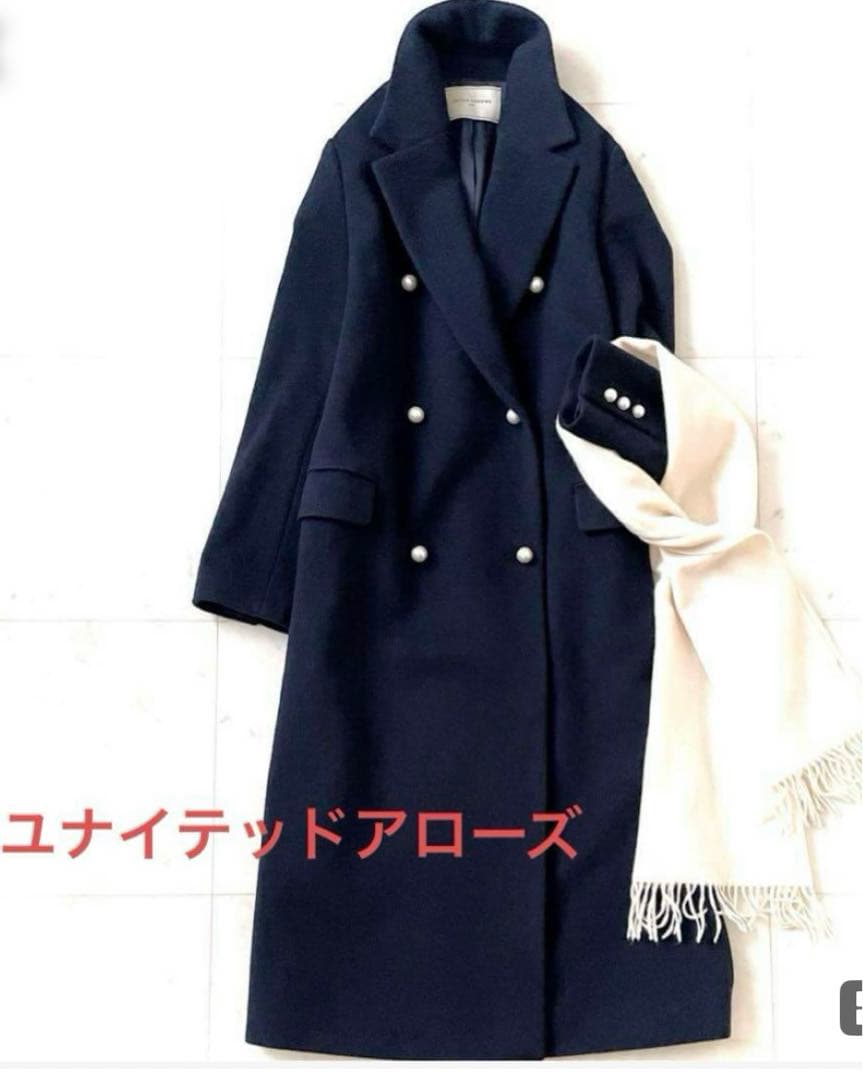 ユナイテッドアローズネイビーコート38サイズ