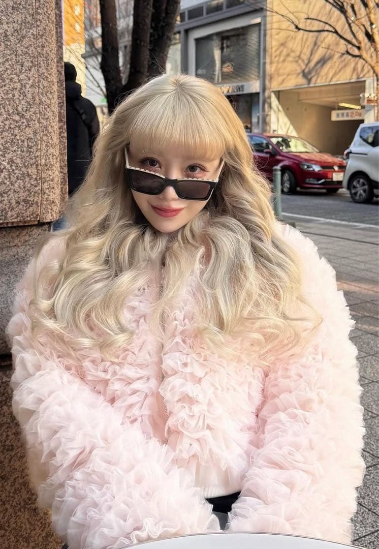 あ*り様 トリートユアセルフ　チュールピンクジャケット