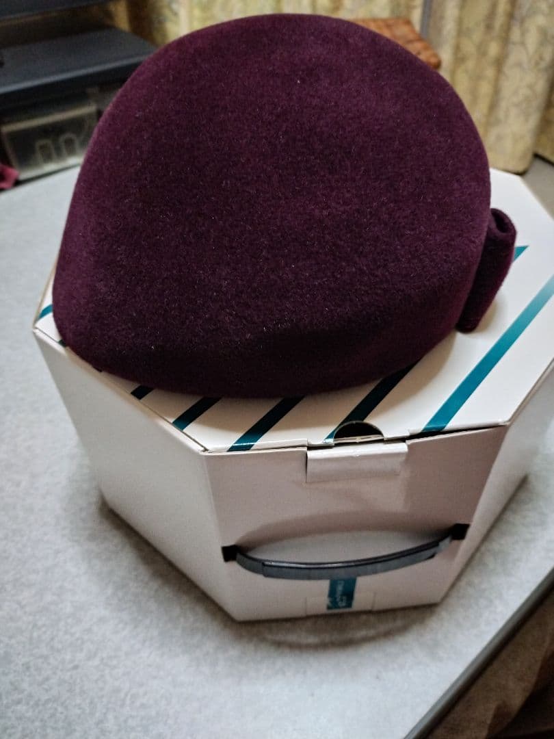 ♡美品♡Maxim♡兎毛♡婦人帽子