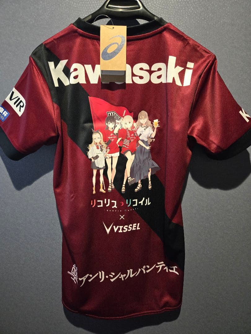 Kawasaki リコリス・リコイル × VISSSEL シャツ　Mサイズ