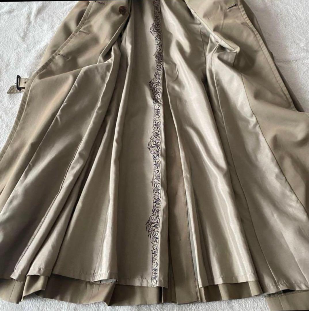 美品✨BALLSEY ボールジィ　シルクウール　ロングトレンチコート　38 M
