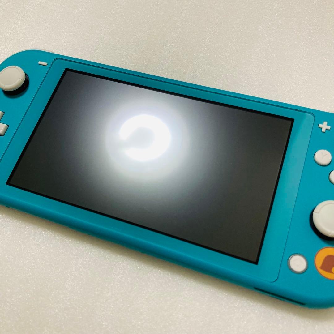 ニンテンドースイッチライト あつまれどうぶつの森 まめきち＆つぶきち アロハ柄