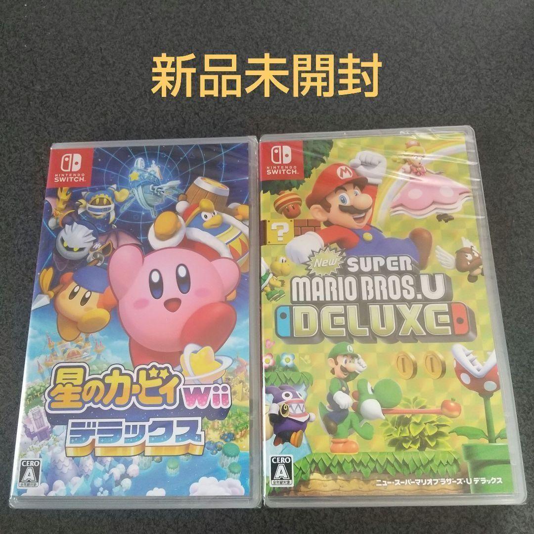星のカービィ Wii デラックス + New スーパーマリオブラザーズ U DX