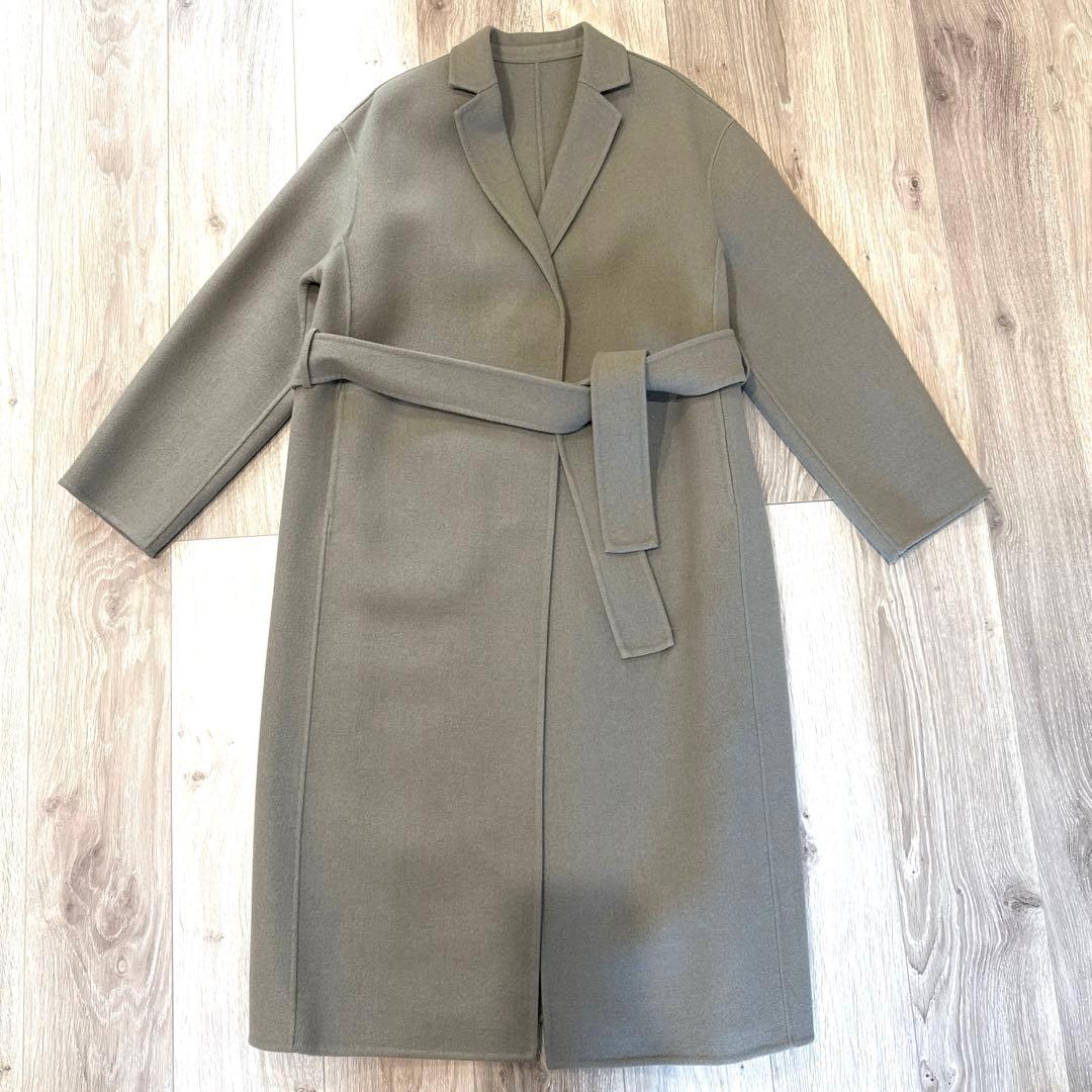 SHIPS Primary Navy Label ウールチェスターコート