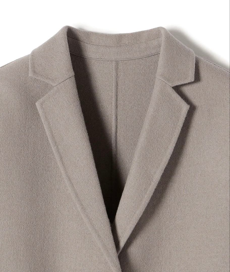 SHIPS Primary Navy Label ウールチェスターコート