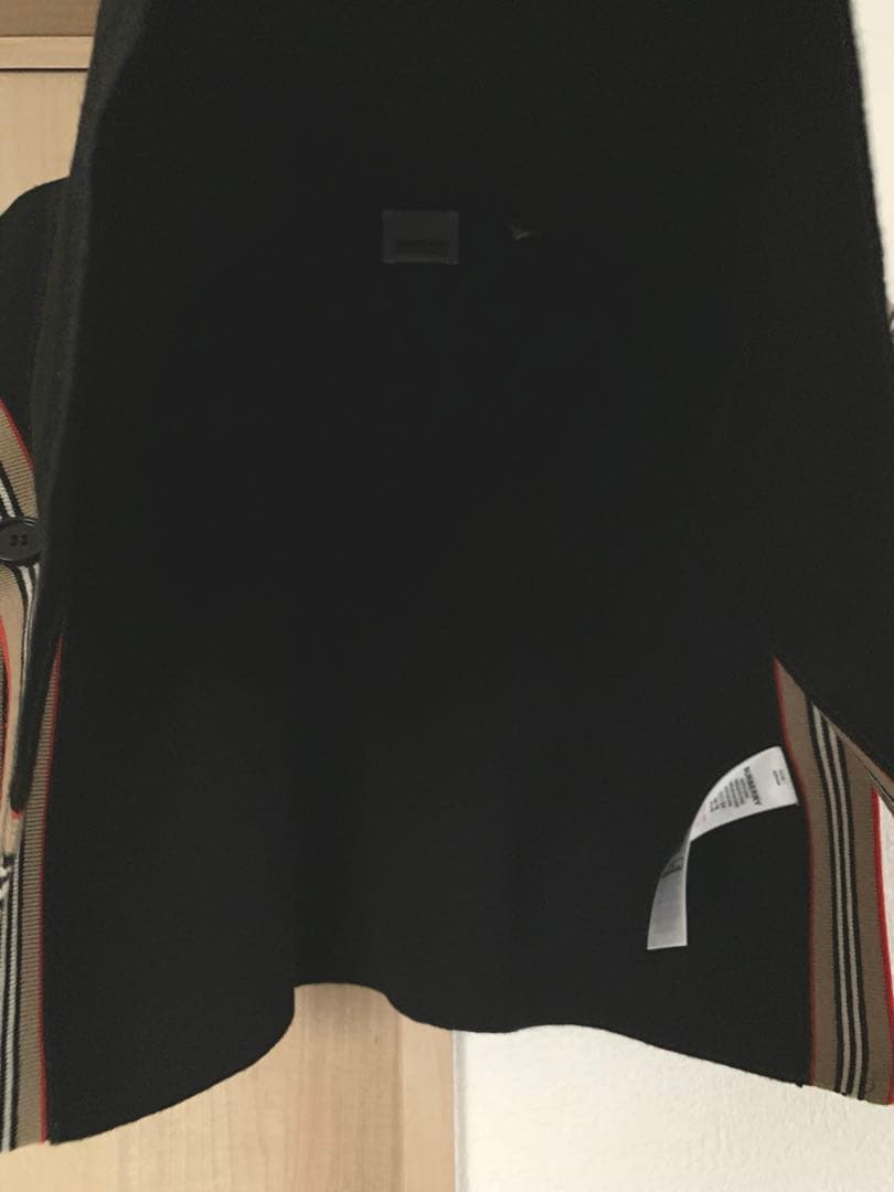 バーバリー　ロンドンイングランド　ティッシ期　ウールポンチョ